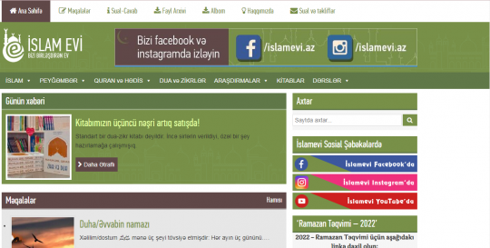 Islamevi Website