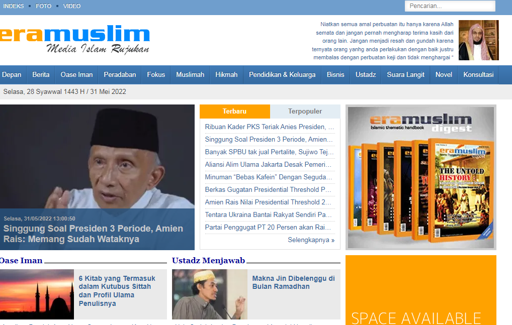 Website Era Muslim