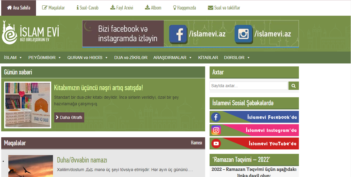 Islamevi Website