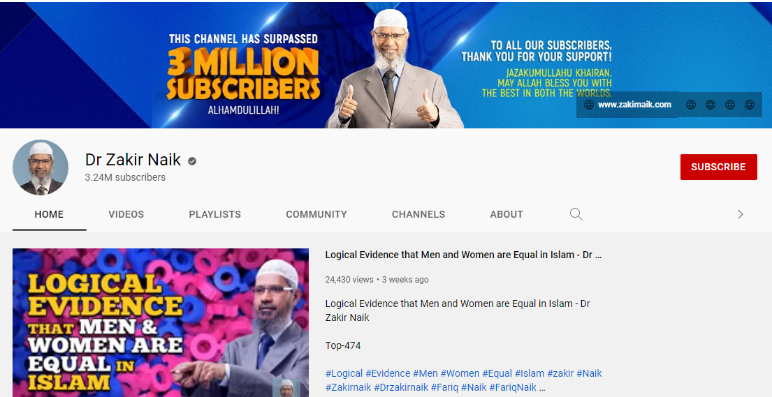 Dr Zakir Naik