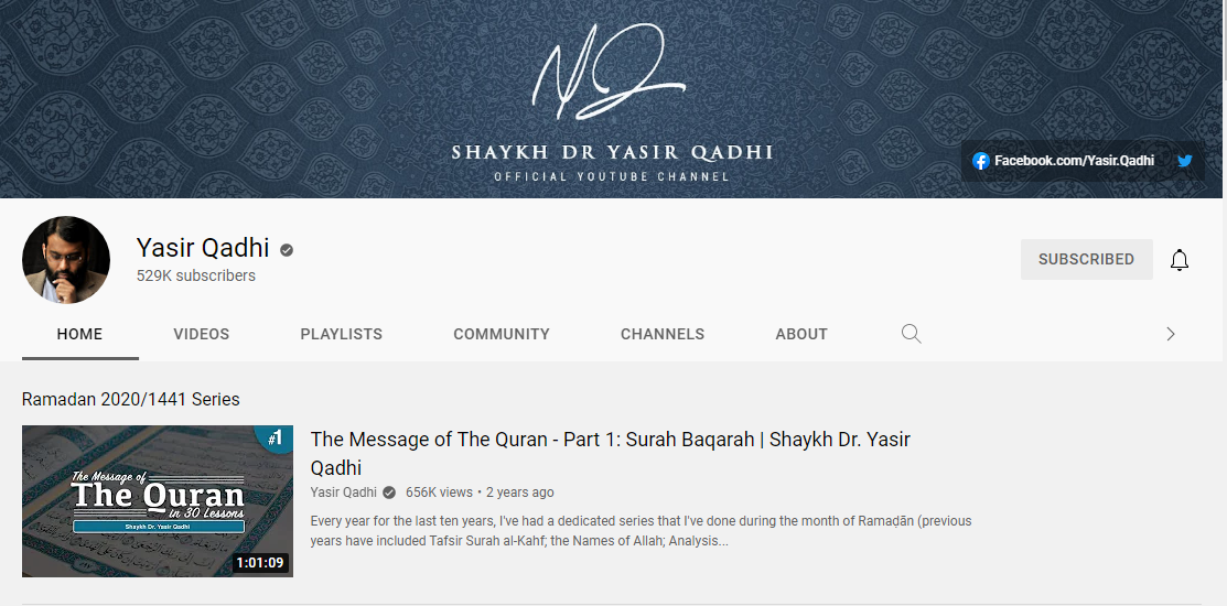 Yasir Qadhi